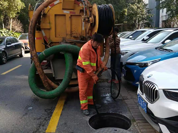 沂水排污管道清淤
